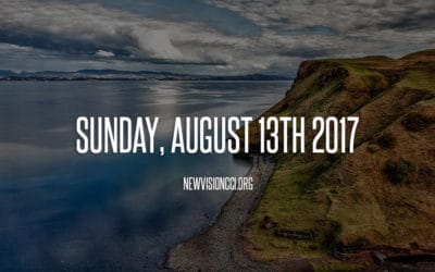 Sunday, August 13th 2017